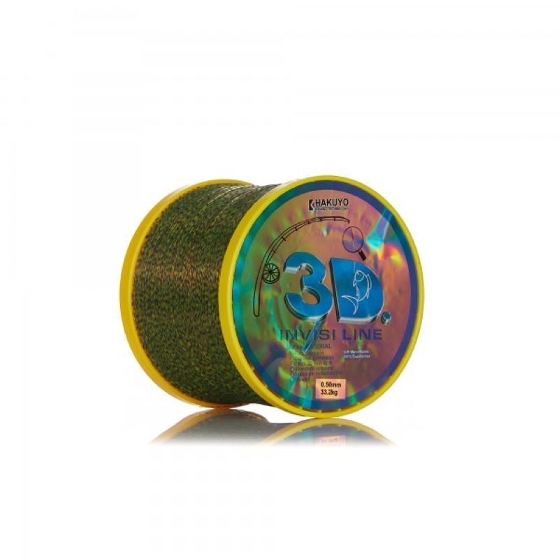 monofilament invisi line 3d 1200m Fir Monofilament Hakuyo Invisi Line 3D 1200m