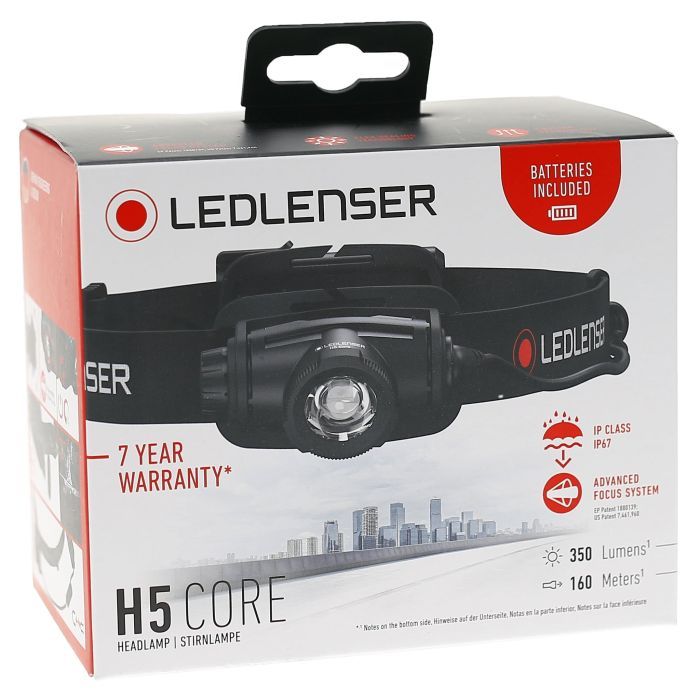 Lanterna de Cap Led Lenser H5 Core 350 Lumeni - imagine 9