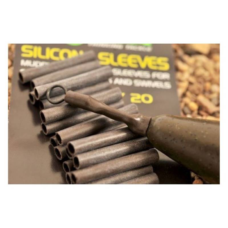 Varnis pentru Agrafa/Vartej Korda Silicone Sleeves 3mm - imagine 2