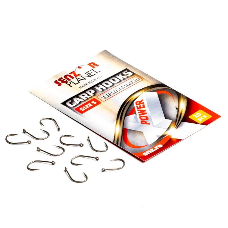 carlige crap teflonate senzor x power nr 5 10 bu 1205 3 16769065036555 Carlige Teflonate Senzor X Power