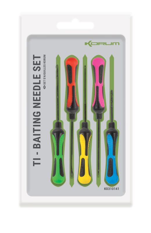 k0310141 ti baiting needle set st 0001 Set Crosete Korum Ti Baiting Needle Set