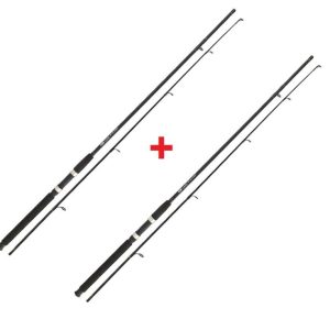 ngt carp stalker rod 8ft 2pc black 1 1 free