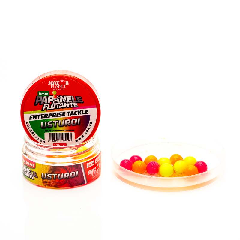 papanele flotante enterprise tackle usturoi 8mm 12 2550 1 17080083096098 Papanele Flotante Senzor Enterprise Tackle 8mm - imagine 2