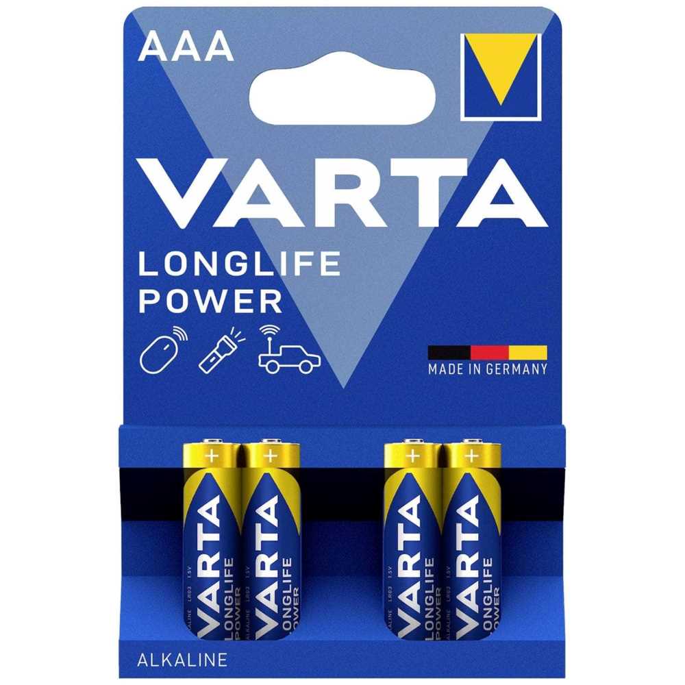 varta longlife power aaa batterie 4er blister Baterii Varta High Energy AAA 1.5V 4buc/set