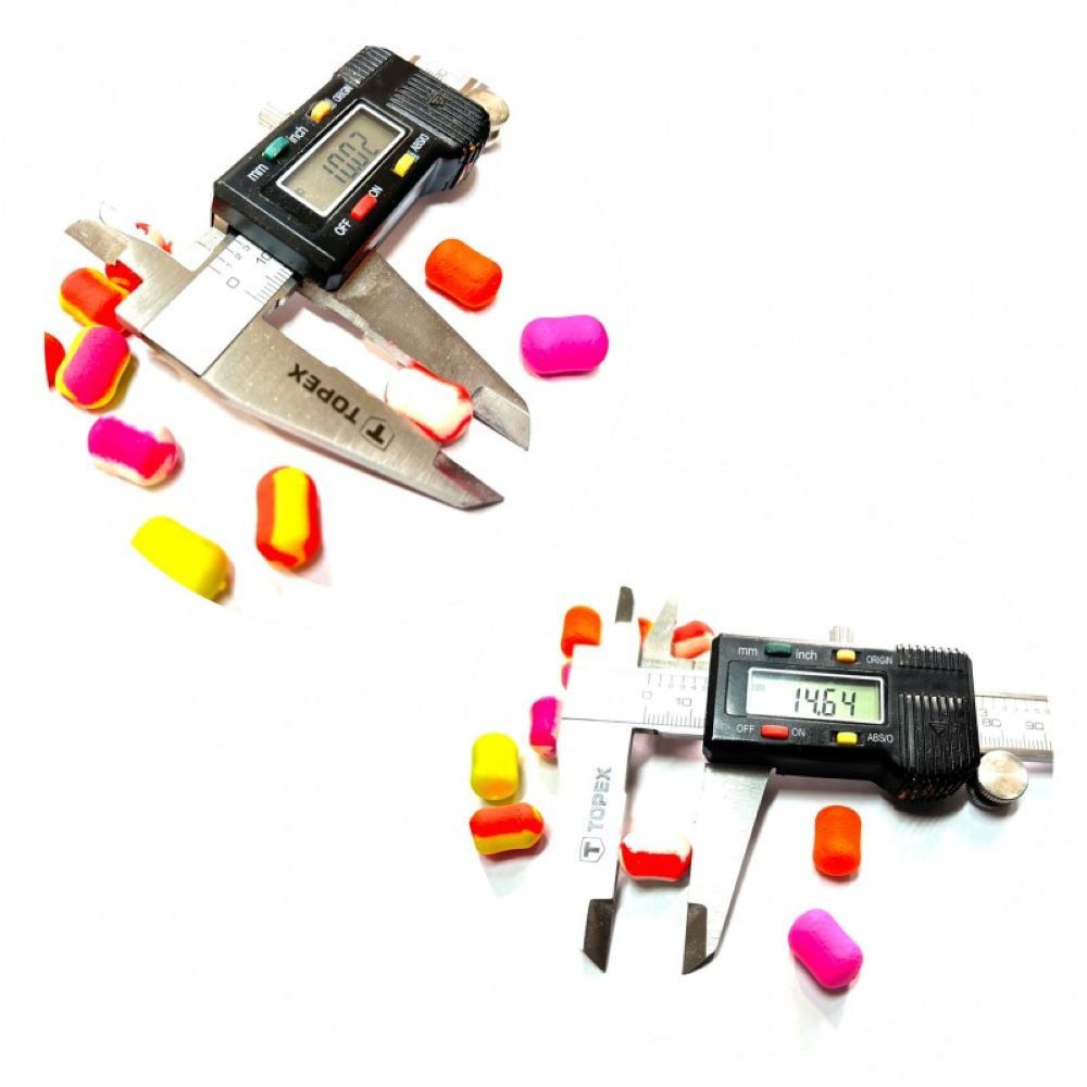 wafters dumbell led scopex 10mm 1 Wafter Dumbell MG Special Carp 10mm Led - imagine 3