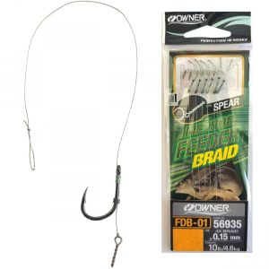 riguri owner method feeder braid 56935 fdb 01 spear 10cm 6bucplic