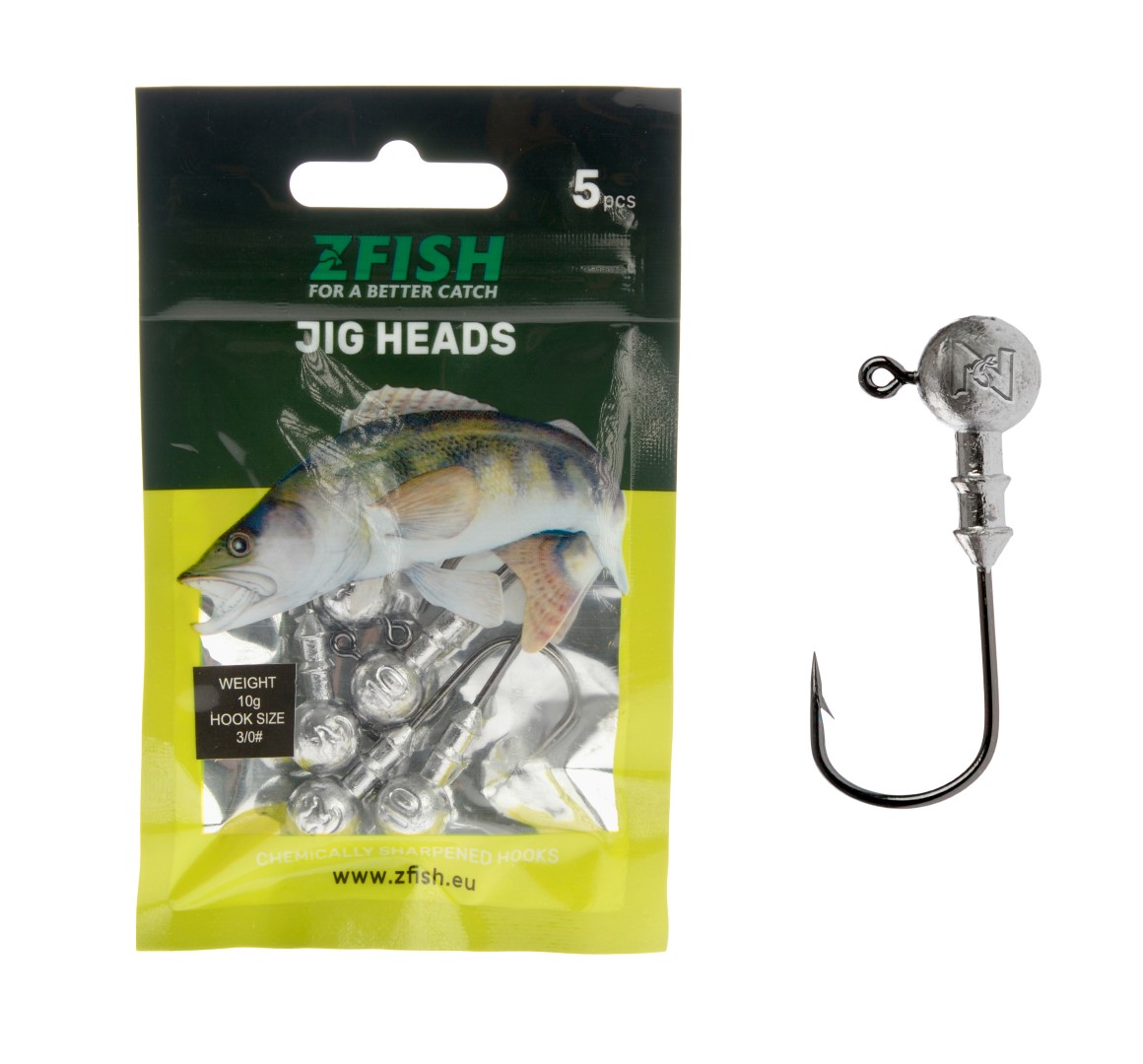 zfish jig head 2g carlig 1 5 buc 1 Jig Zfish Head Carlig | Size 2/0 | 6g | 5 buc