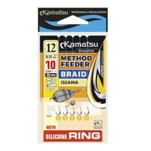carlige legate kamatsu method feeder braid iseama silicone ring nr.6 1